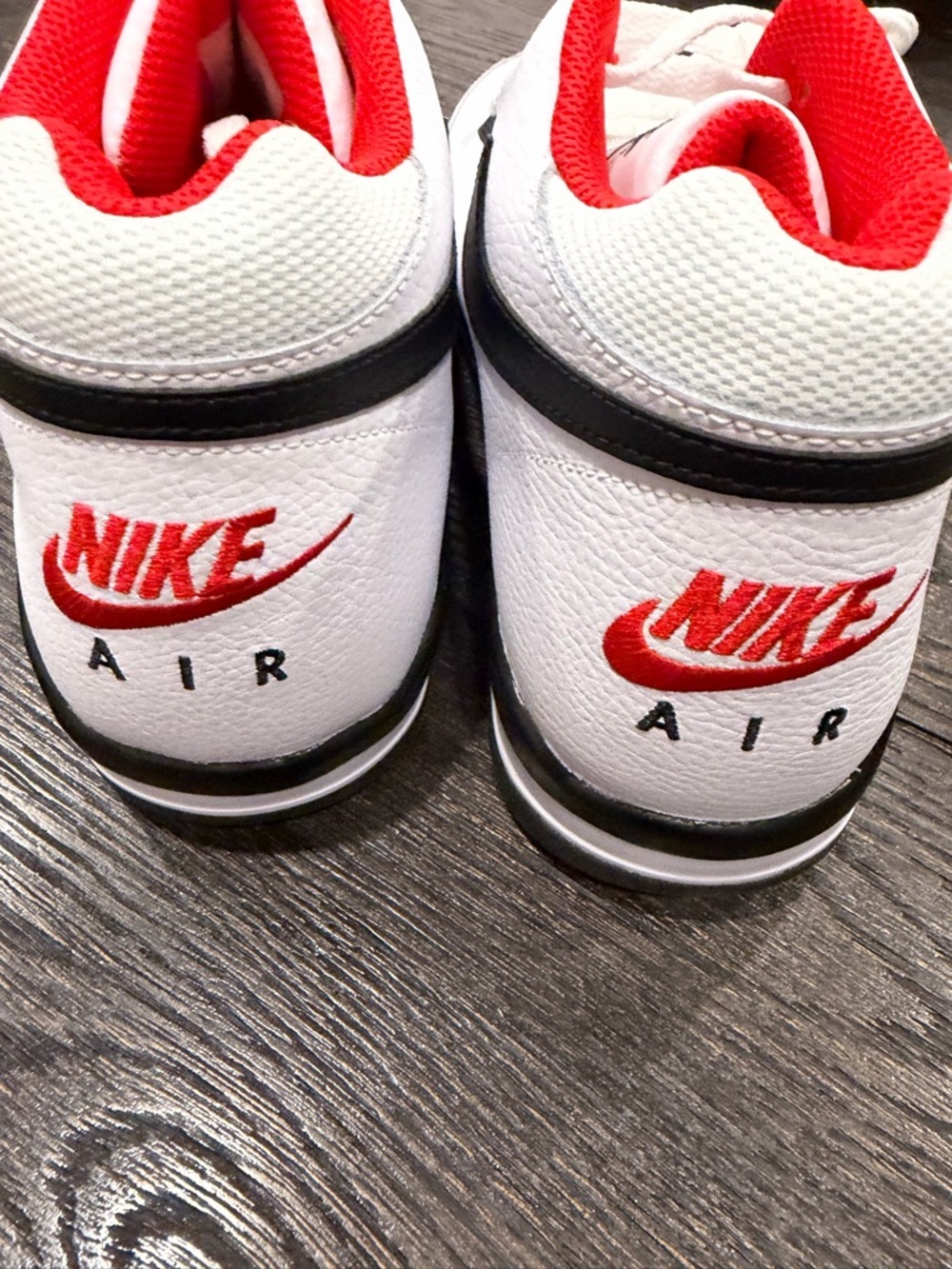 Nike Air Flight Legacy Black White Red Men's Sneakers Shoes size 11 - Picture 8 of 11